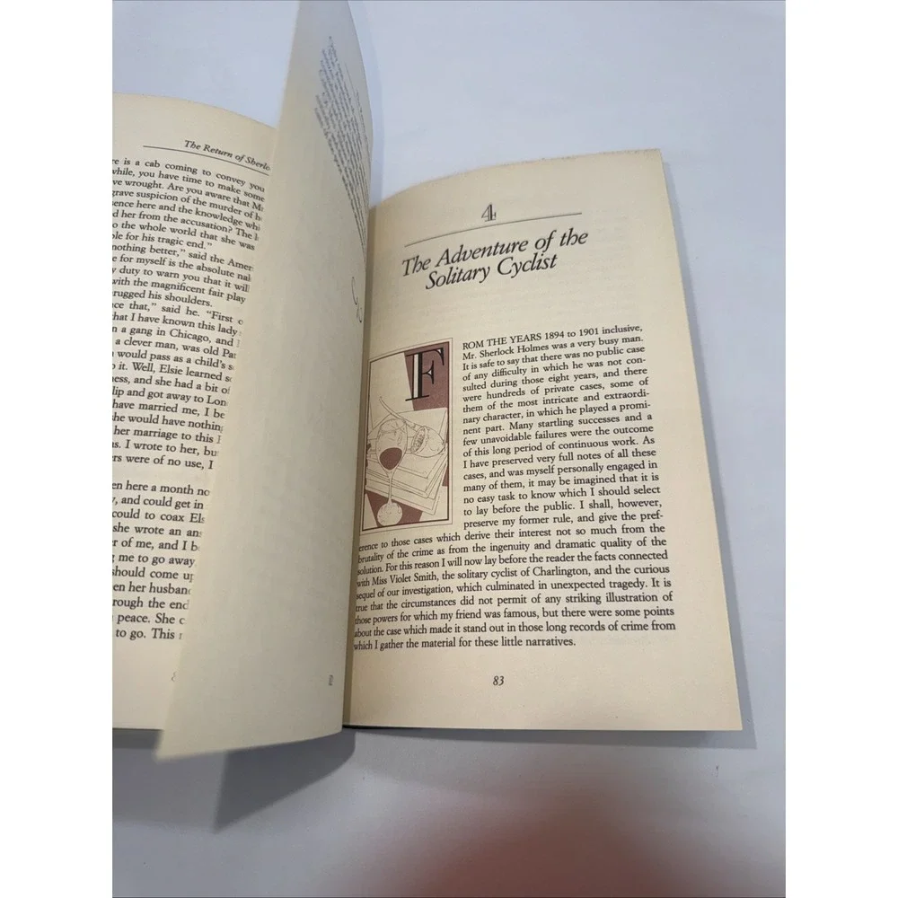Reader's Digest The Return of Sherlock Holmes Arthur Conan Doyle Hardcover Book